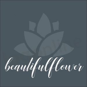 Logo online fiore per settore benessere, bellezza donna, estetica. Logonline