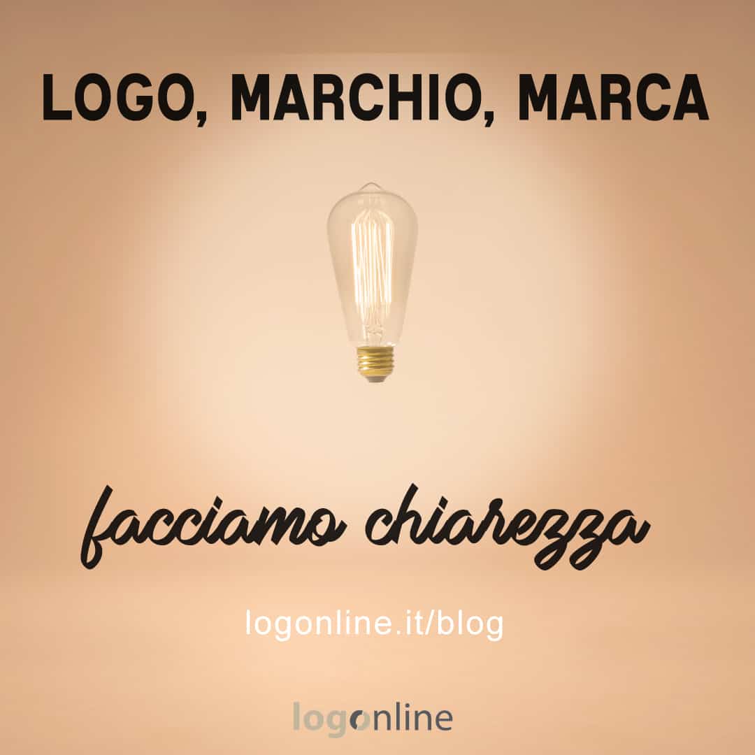 differenza tra logo, marchio e marca Logonline